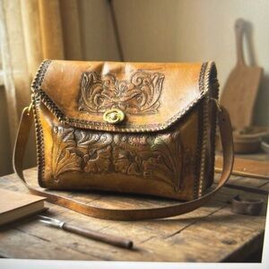 Vintage BOHO Leather Purse